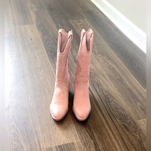 Steve Madden Pink Western Boots